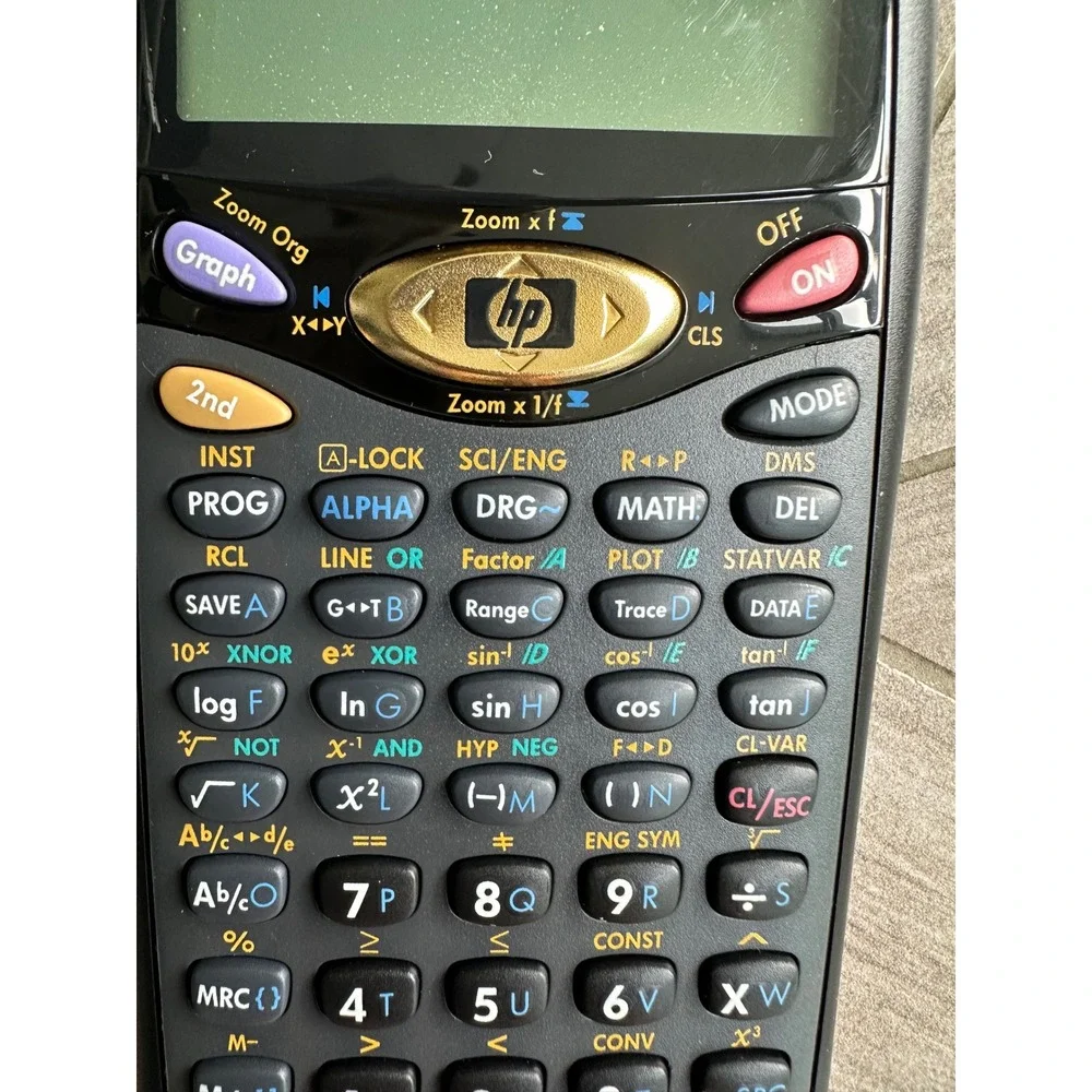 HP 9g Graphing Scientific Calculator Tested Working With Quick Reference Guide